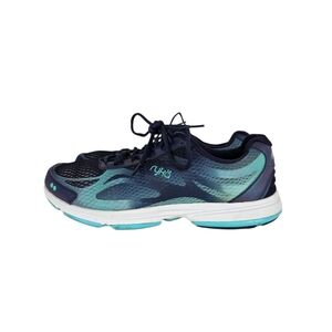 Ryka Women's Devotion Plus 2 Re-Zorb Cushion  Walking Shoe Navy Teal Size 8M